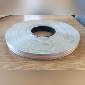 Large Roll Of Vintage Pale Blue And Pink Ribbon